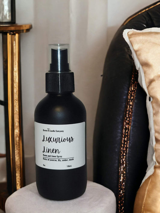 Luxurious Linen Room and Linen Spray - Queen K Candle Co.