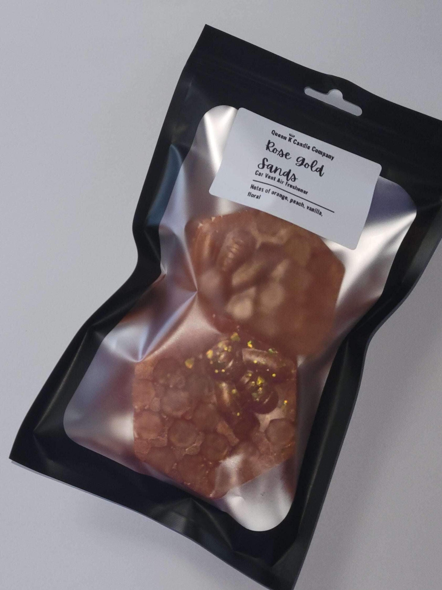 Rose Gold Sands Car Vent Clip - Queen K Candle Co.