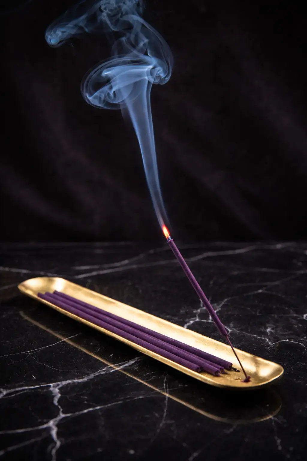 purple incense stick