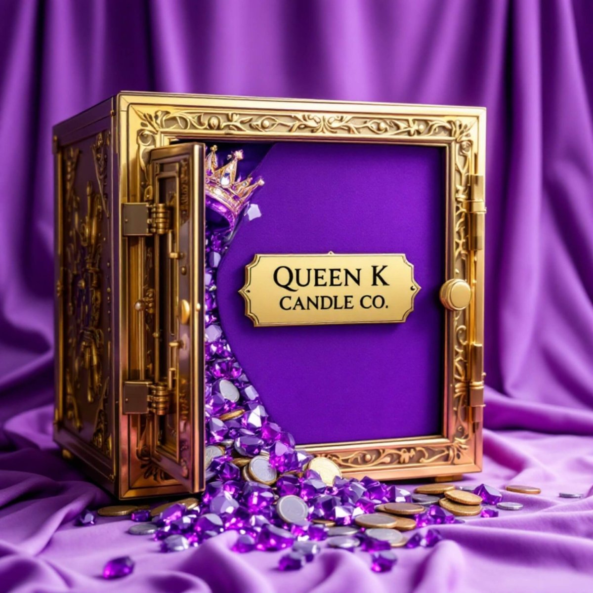Crown Vault - Queen K Candle Co.