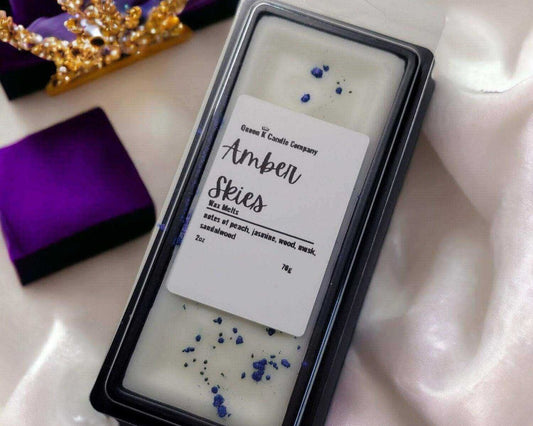 Amber Skies Wax Melt Snap Bar - Queen K Candle Co.
