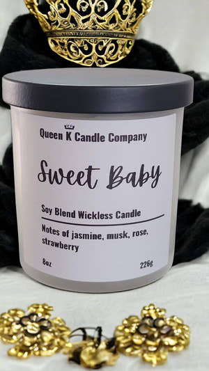 Sweet Baby Candle Jar