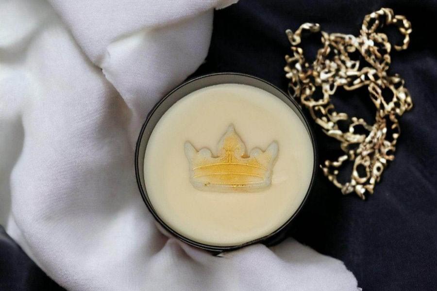 Rose Gold Sands Candle Jar - Queen K Candle Co.