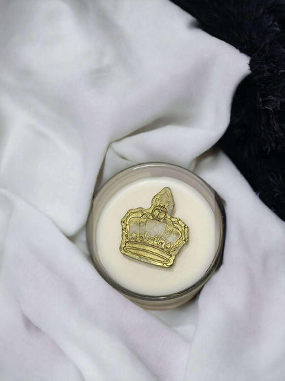 Luxurious Linen Candle Tin - Queen K Candle Co.