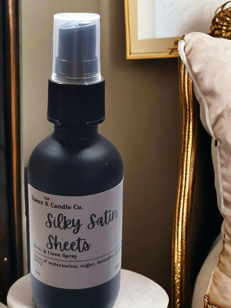 Silky Satin Sheets Room and Linen Spray - Queen K Candle Co.