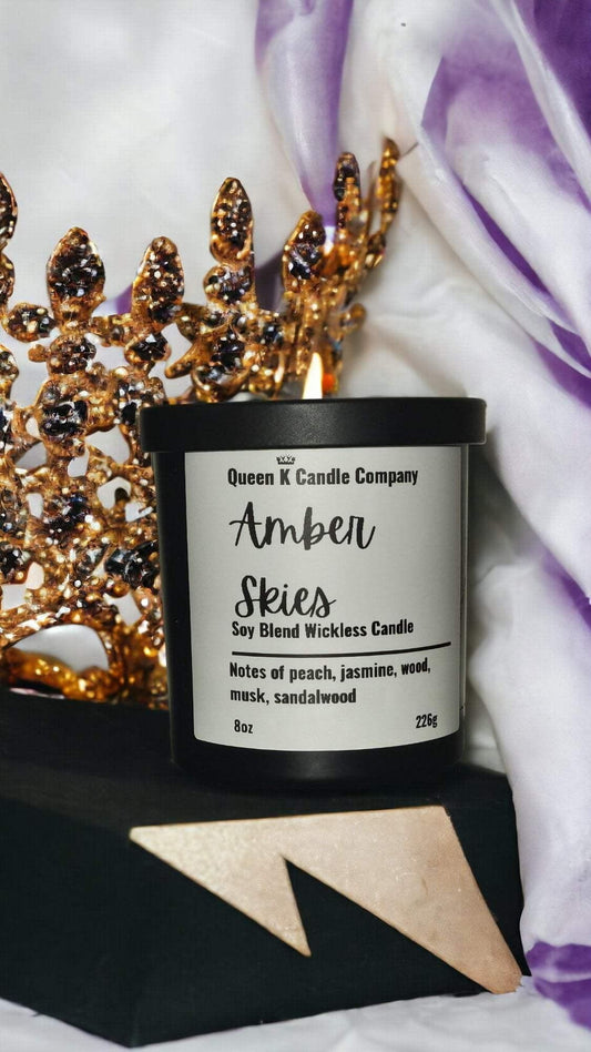 Amber Skies Candle Jar