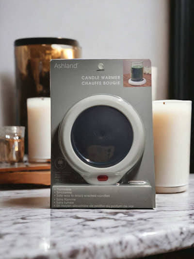 Candle Jar Warmer- White - Queen K Candle Co.