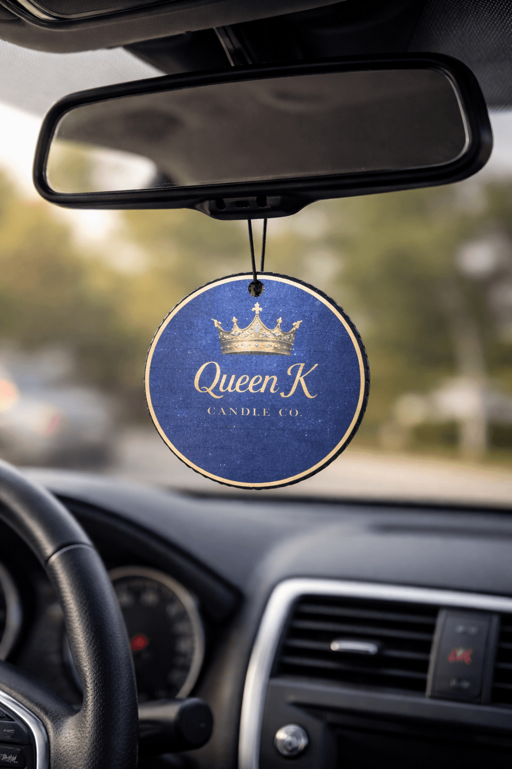 Deluxe Bourbon Hanging Car Air Freshener