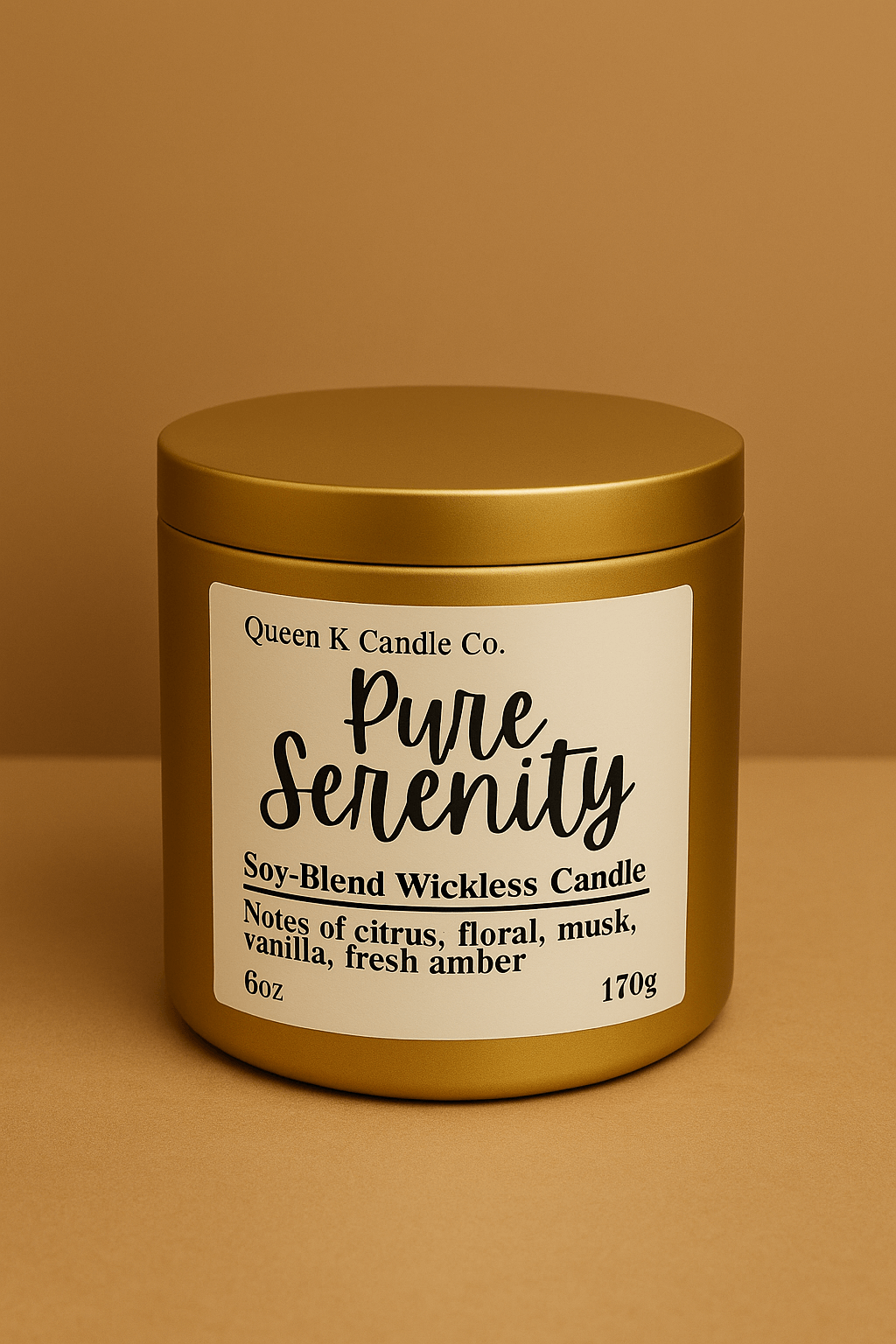 pure serenity wickless candle