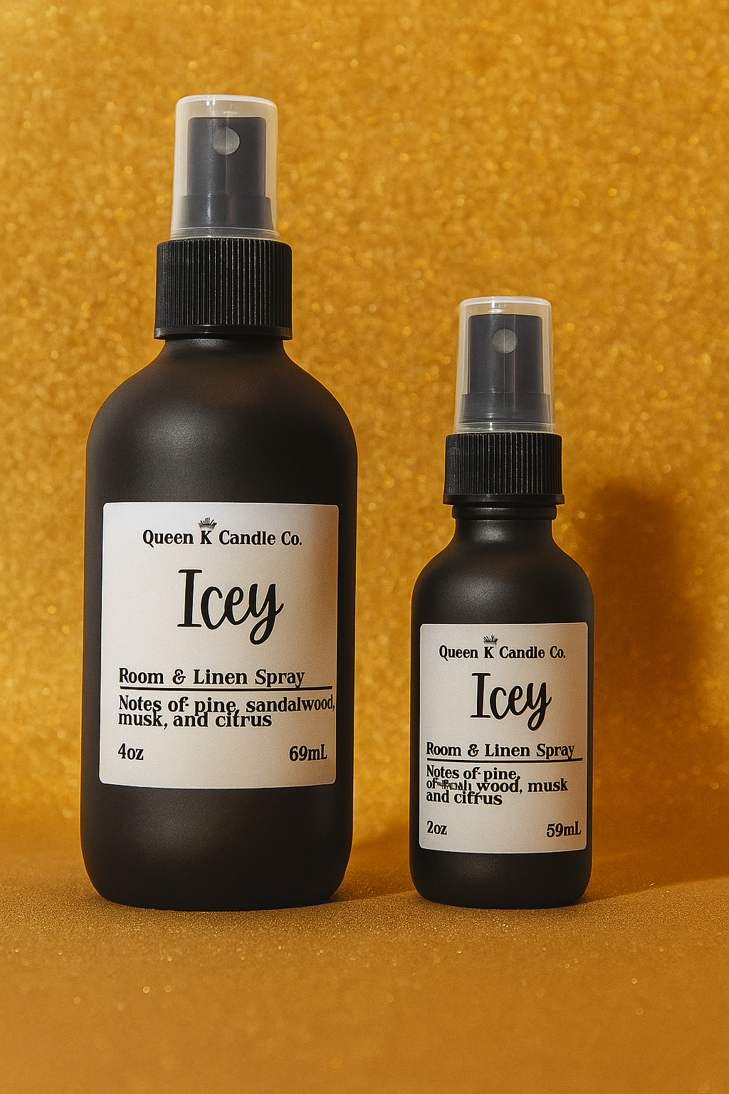 Icey room and linen spray